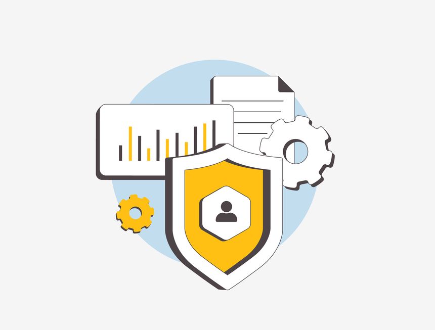 Data protection and privacy legislation statistics. Security laws, compliance trends, GDPR enforcement and global regulations. Cybersecurity policies and risk management vector illustration and icons.