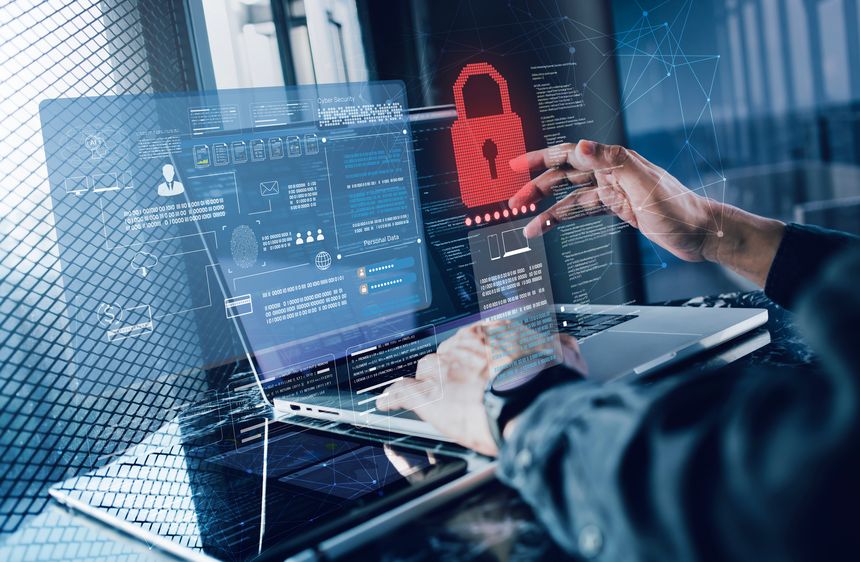 Cybersecurity best practices technology, Firewall, Cloud security protection.Endpoint security.Encryption.Incident response