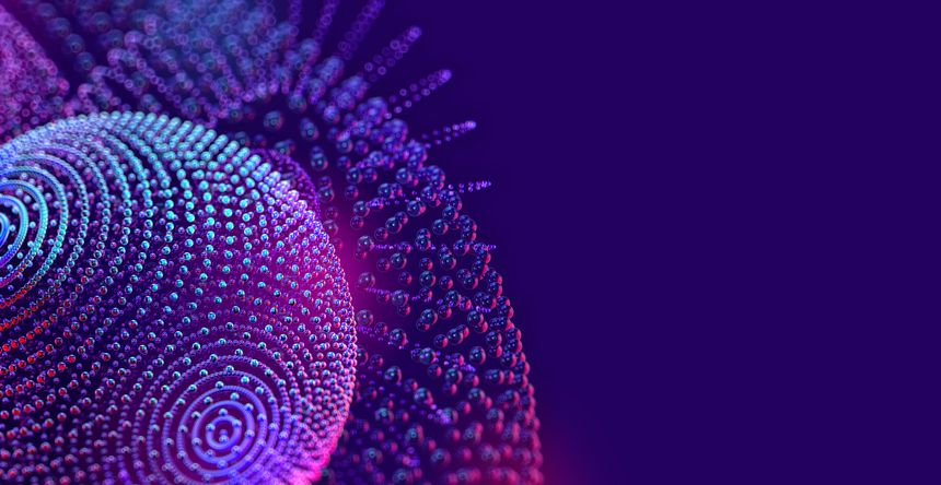 Information technology, neural network concept background, symbolizing data flow, processing. Artificial intelligence, machine learning, big data systems, cloud computing. Innovation in IT and AI, 3D illustration