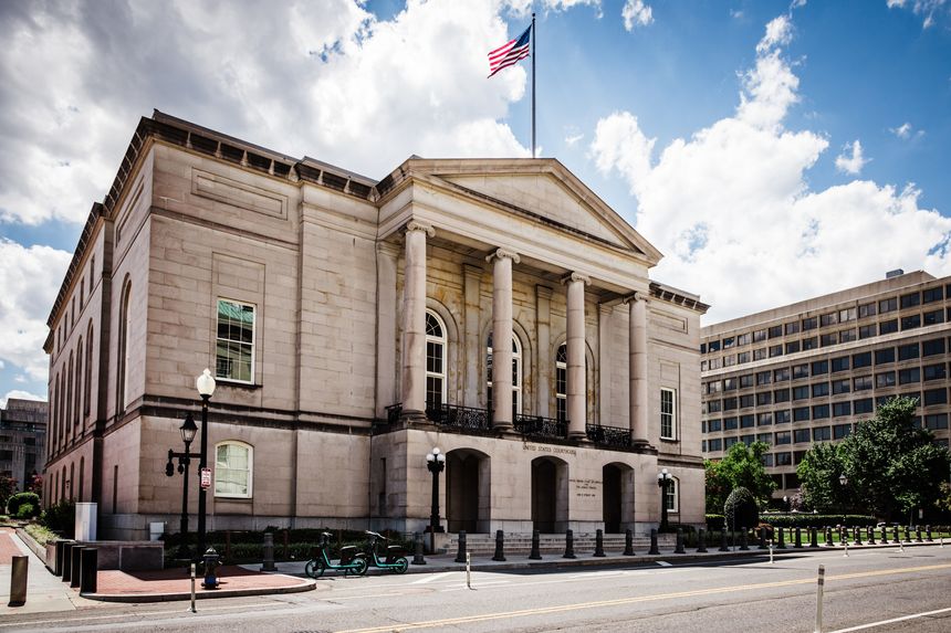 E. Barrett Prettyman United States Courthouse in DC in Washington, District of Columbia, United States