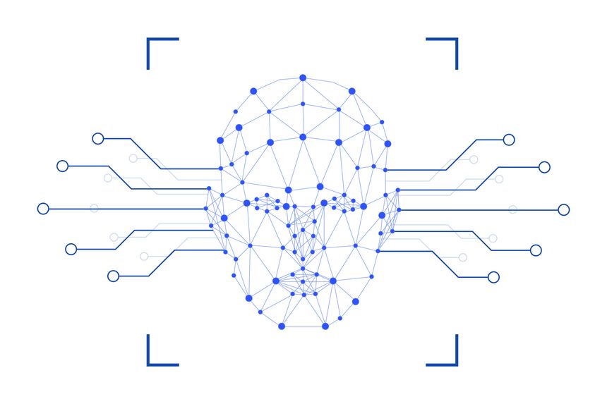AI Face Recognition Technology with Neural Network and Digital Scan