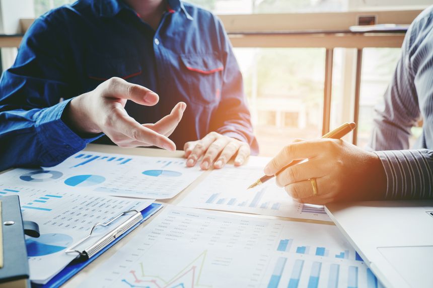 Business People meeting Planning Strategy Analysis  Concept