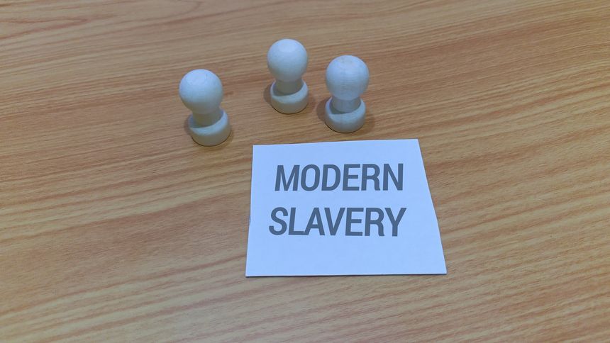 Evoke social change and support anti-trafficking efforts with this compelling concept representing modern slavery. Use it to raise awareness and promote justice.